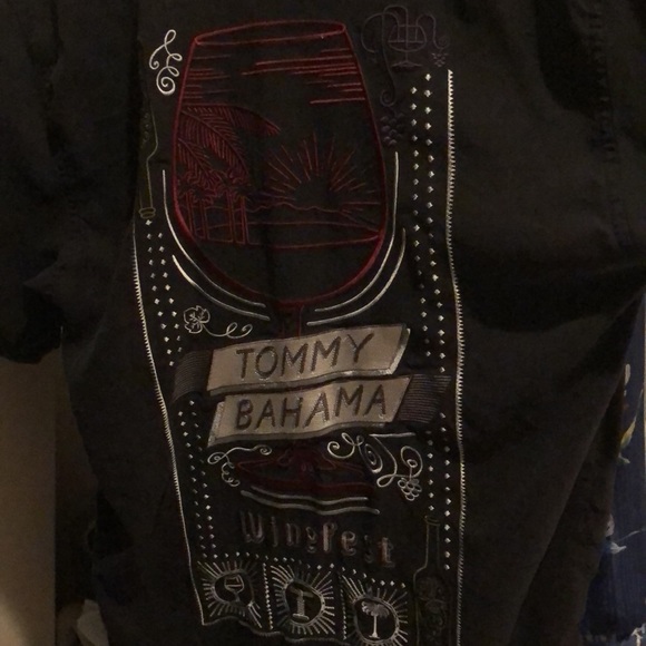 RARE NWOT Vintage Tommy Bahama Winefest Silk shirt - Picture 4 of 10